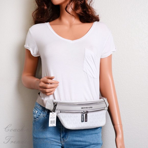 NWT Michael Kors Kenly Small Waist Pack Fanny Pack - Picture 2 of 9